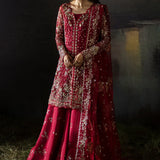 Hayat by Afrozeh Embroidered Organza 3Pc Suit AFH-24-07 ABEER