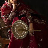 Hayat by Afrozeh Embroidered Organza 3Pc Suit AFH-24-07 ABEER