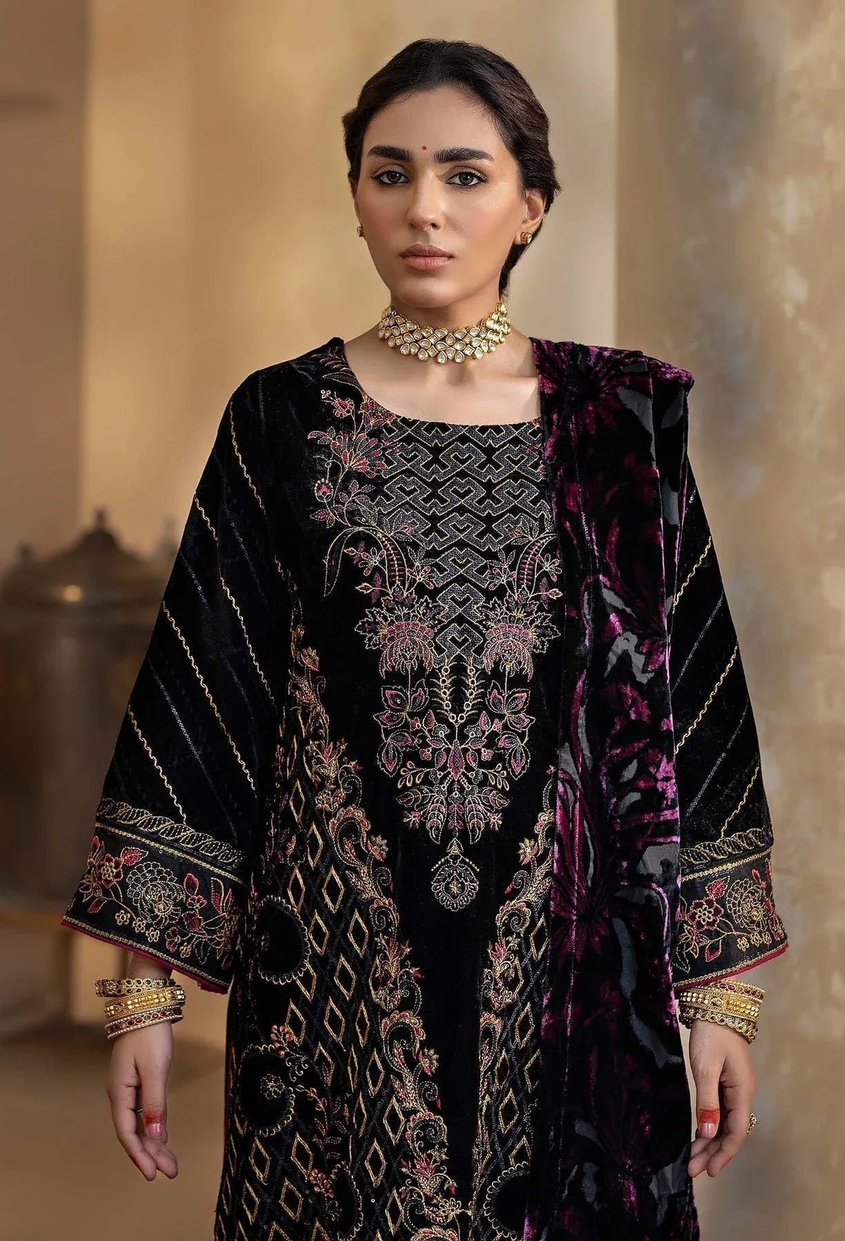 Adans Libas | Plachi Luxury Formals 24 | PLACHI 4447 - Rang-e-Khaas
