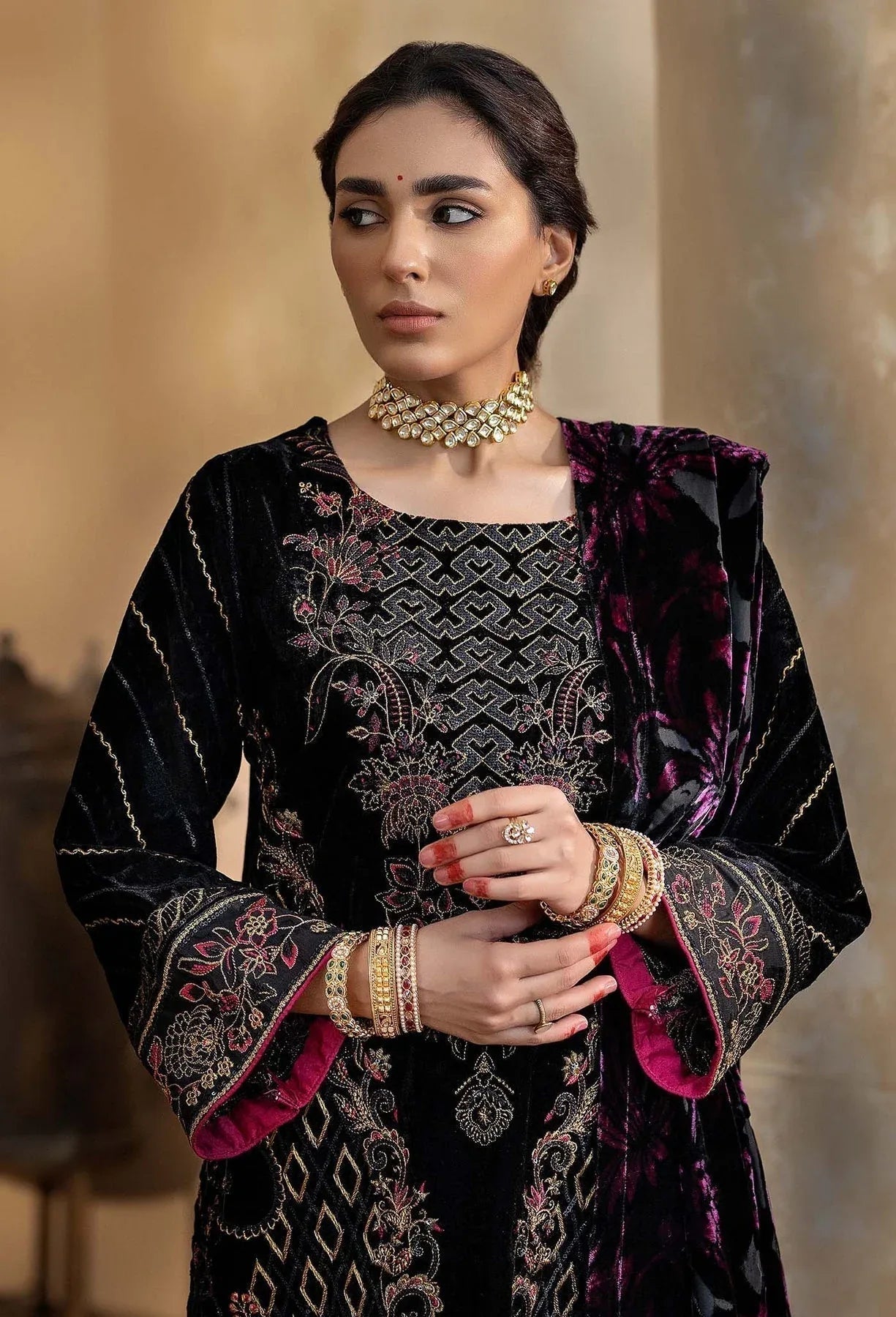 Adans Libas | Plachi Luxury Formals 24 | PLACHI 4447 - Rang-e-Khaas