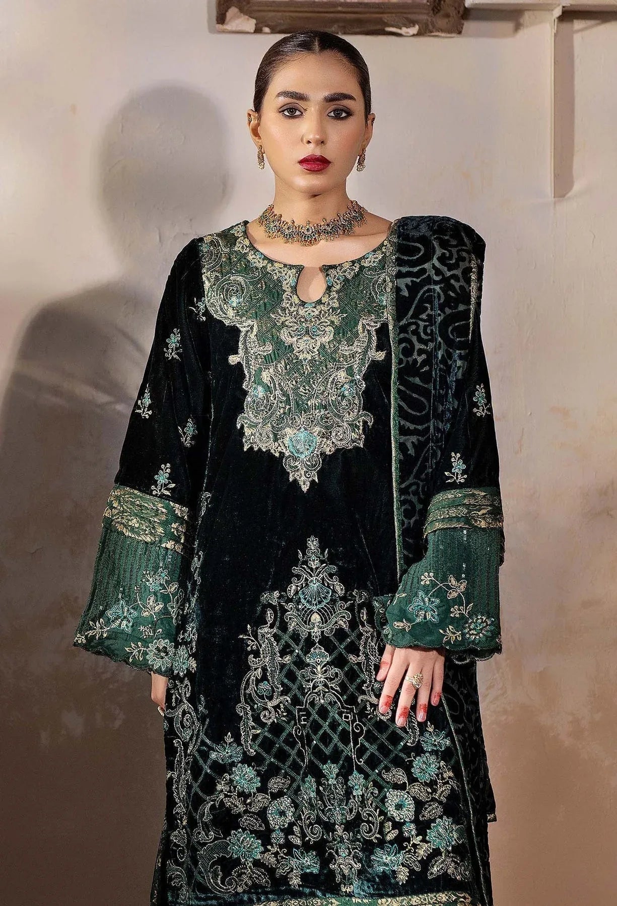 Adans Libas | Plachi Luxury Formals 24 | PLACHI 4444 - Rang-e-Khaas