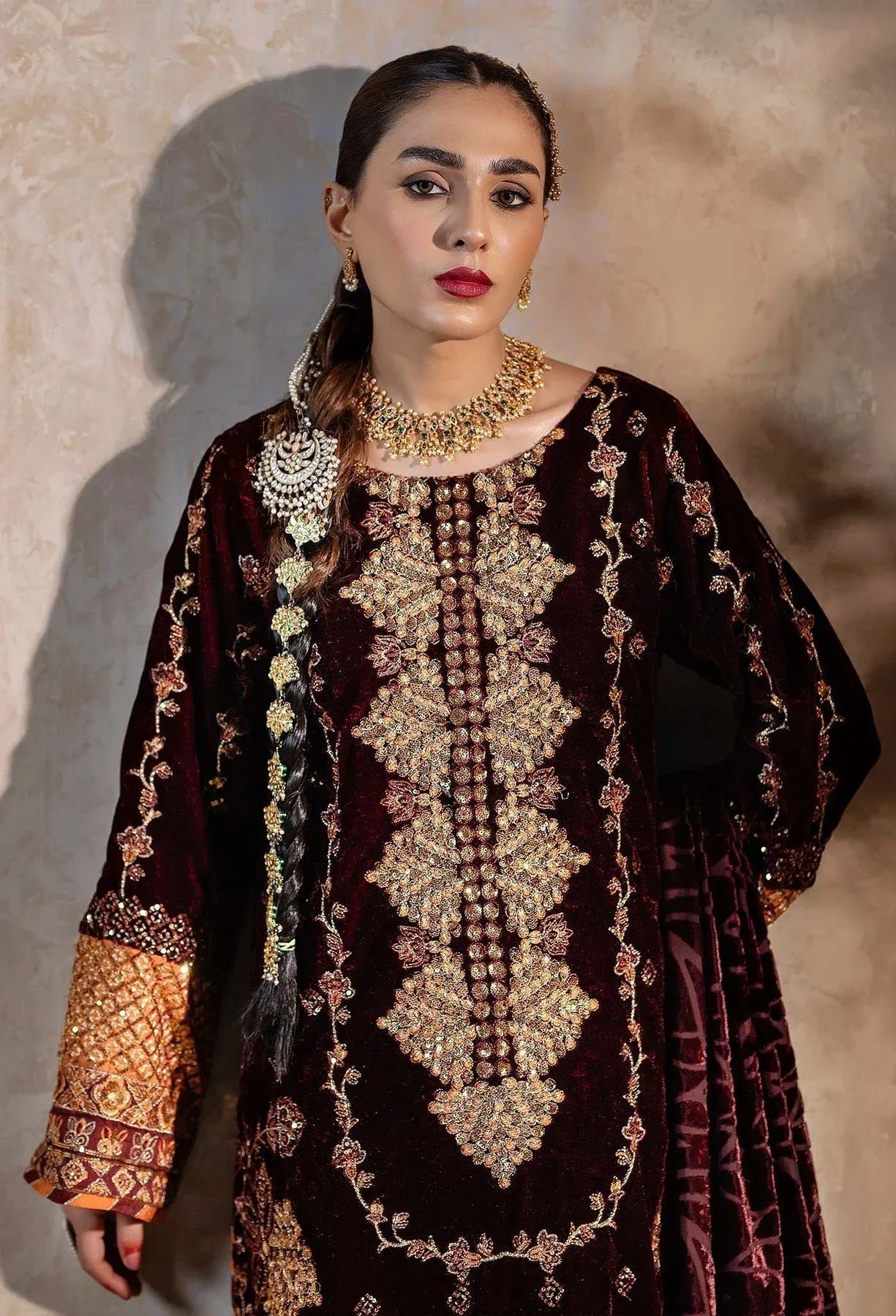 Adans Libas | Plachi Luxury Formals 24 | PLACHI 4449 - Rang-e-Khaas
