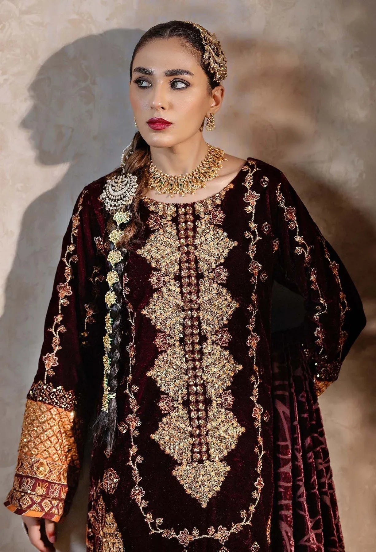 Adans Libas | Plachi Luxury Formals 24 | PLACHI 4449 - Rang-e-Khaas