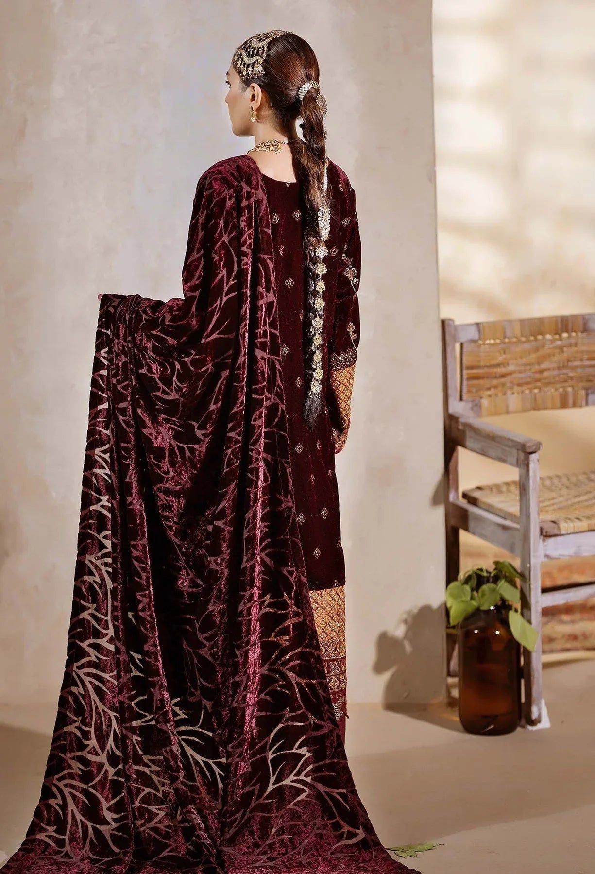 Adans Libas | Plachi Luxury Formals 24 | PLACHI 4449 - Rang-e-Khaas