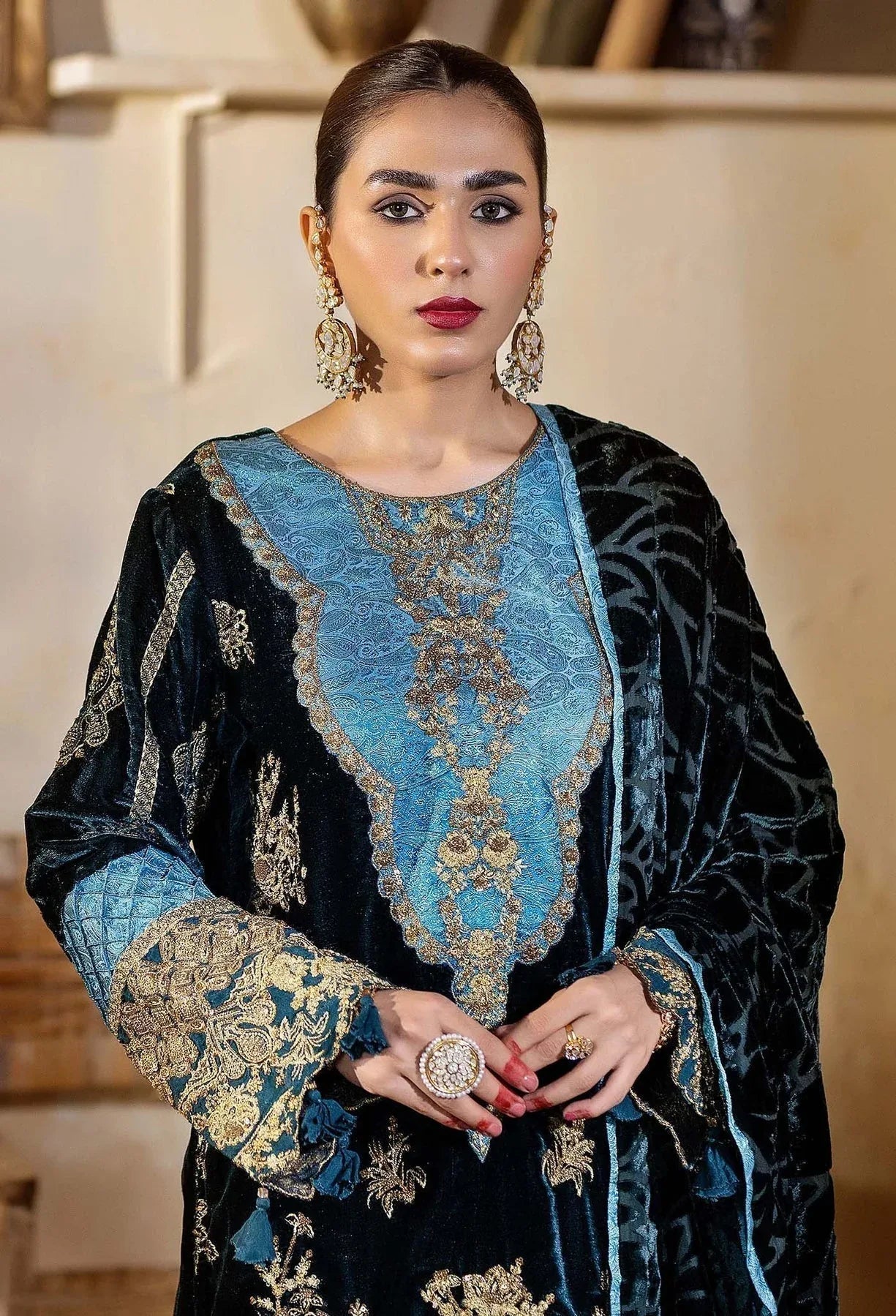 Adans Libas | Plachi Luxury Formals 24 | PLACHI 4446 - Rang-e-Khaas