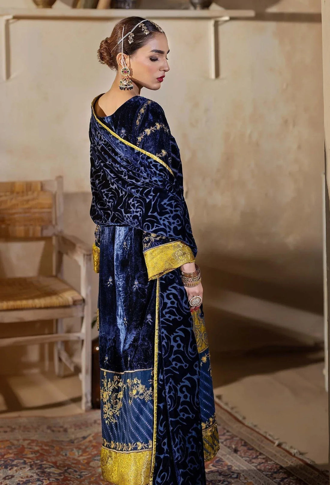 Adans Libas | Plachi Luxury Formals 24 | PLACHI 4448 - Rang-e-Khaas