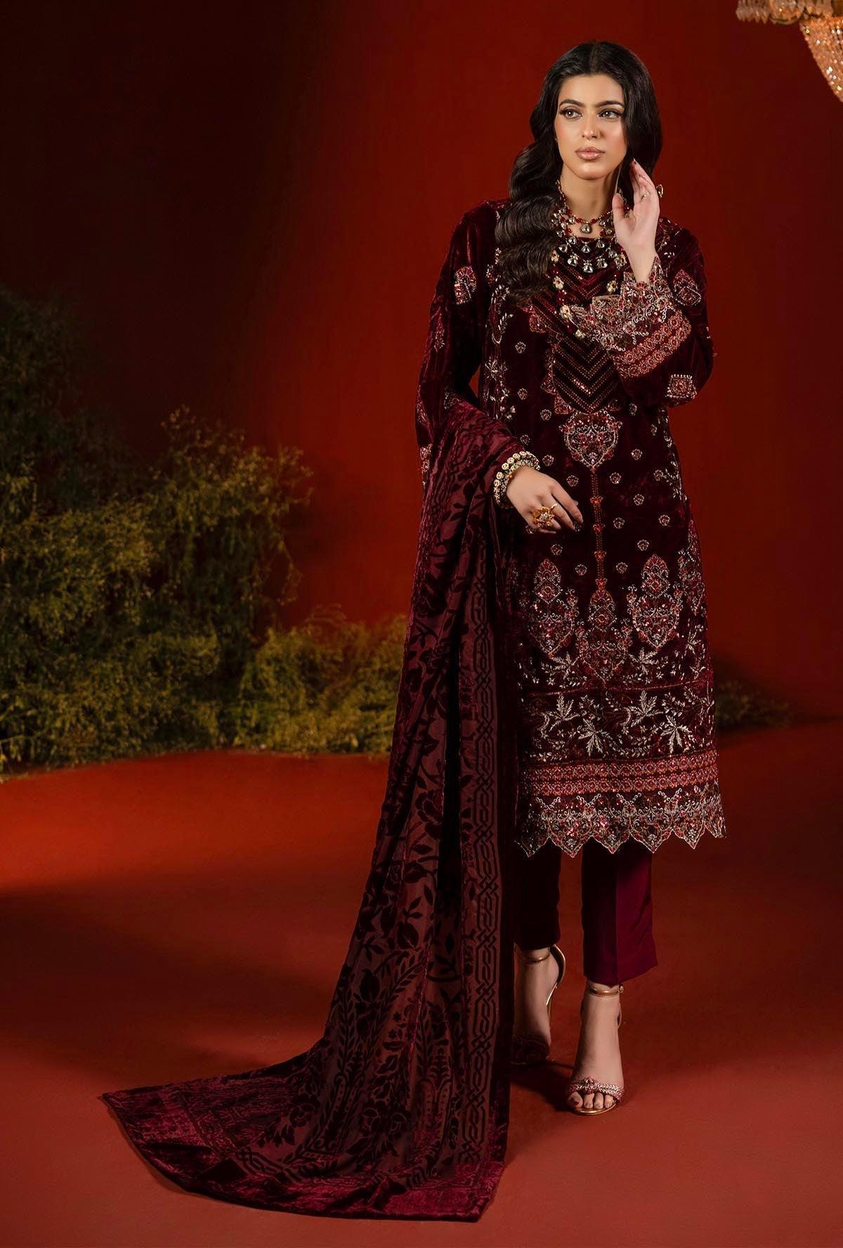 Adans Libas | Plachi Luxury Formals 24 | PLACHI 1410 - Rang-e-Khaas