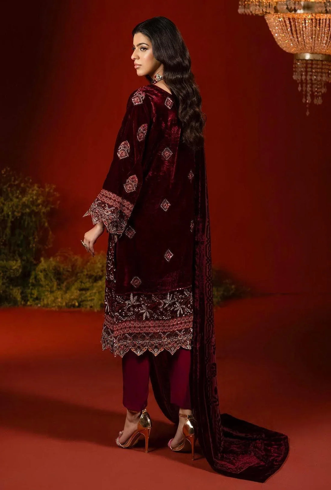 Adans Libas | Plachi Luxury Formals 24 | PLACHI 1410 - Rang-e-Khaas