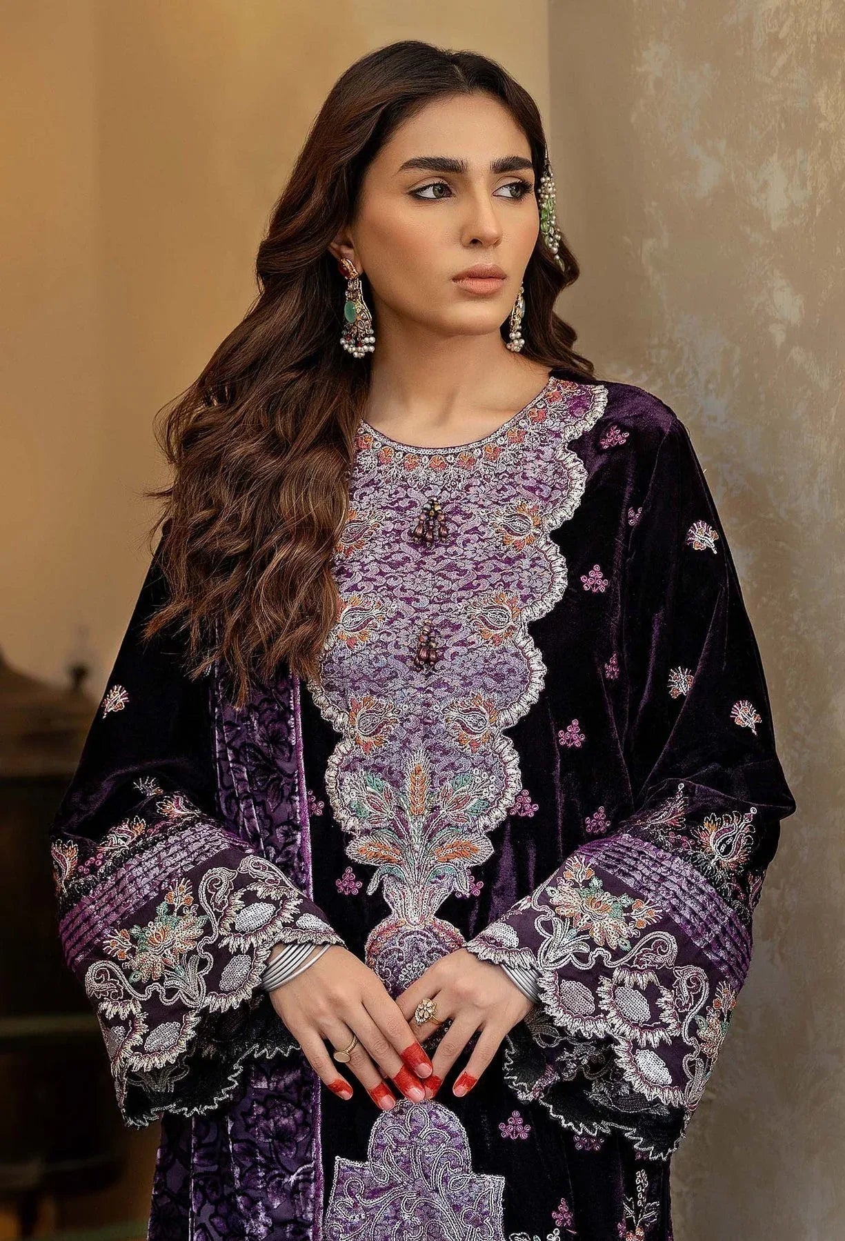 Adans Libas | Plachi Luxury Formals 24 | PLACHI 4443 - Rang-e-Khaas