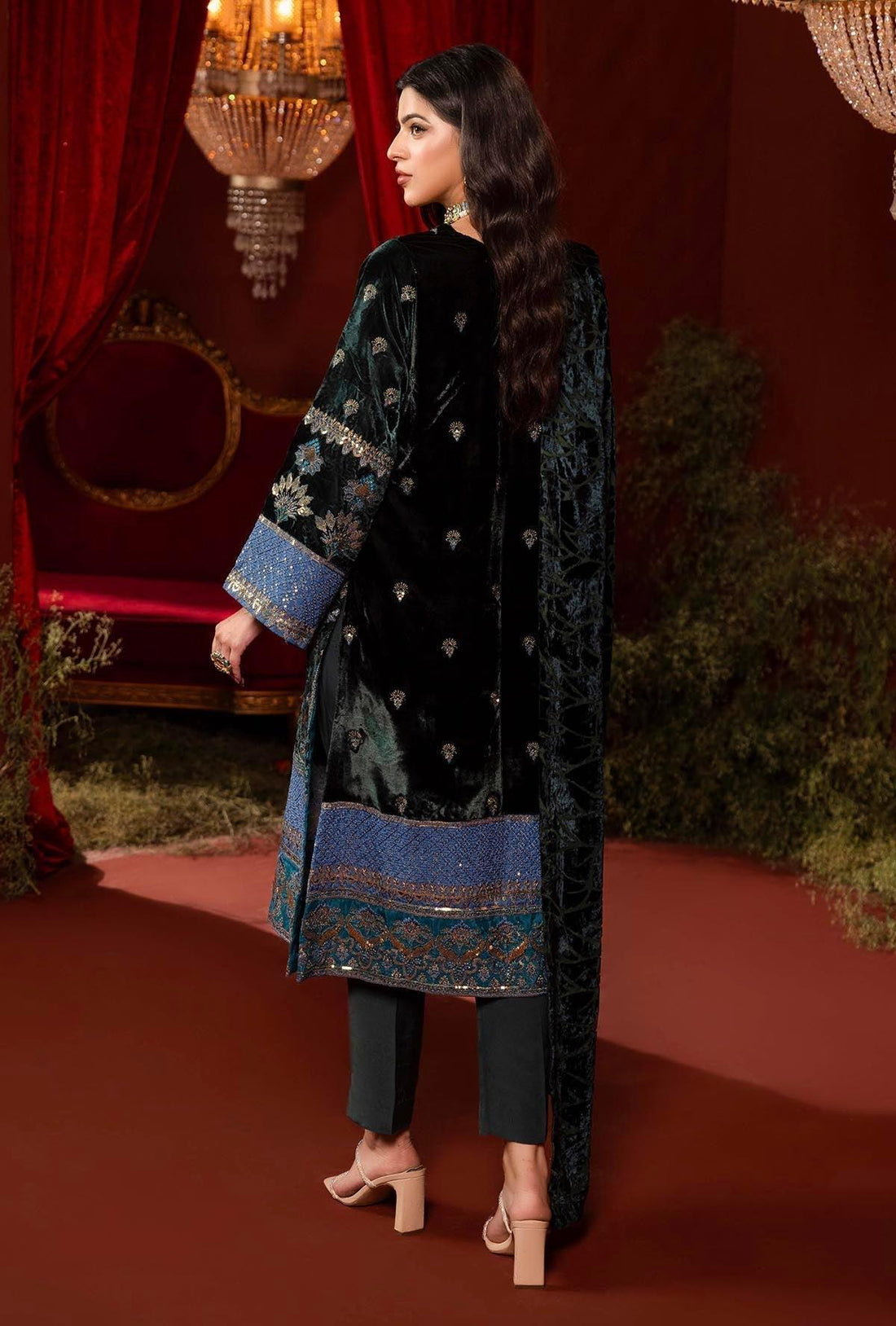 Adans Libas | Plachi Luxury Formals 24 | PLACHI 1411 - Rang-e-Khaas
