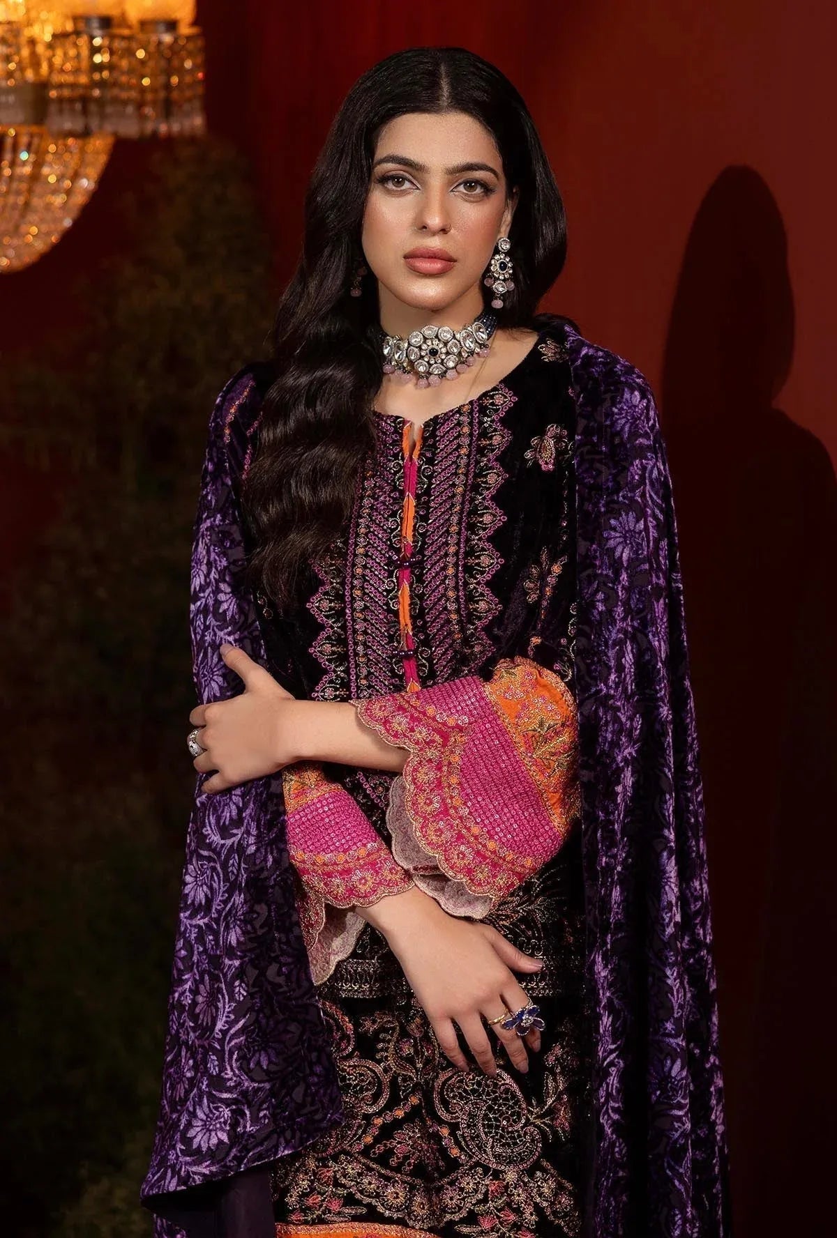 Adans Libas | Plachi Luxury Formals 24 | PLACHI 1414 - Rang-e-Khaas