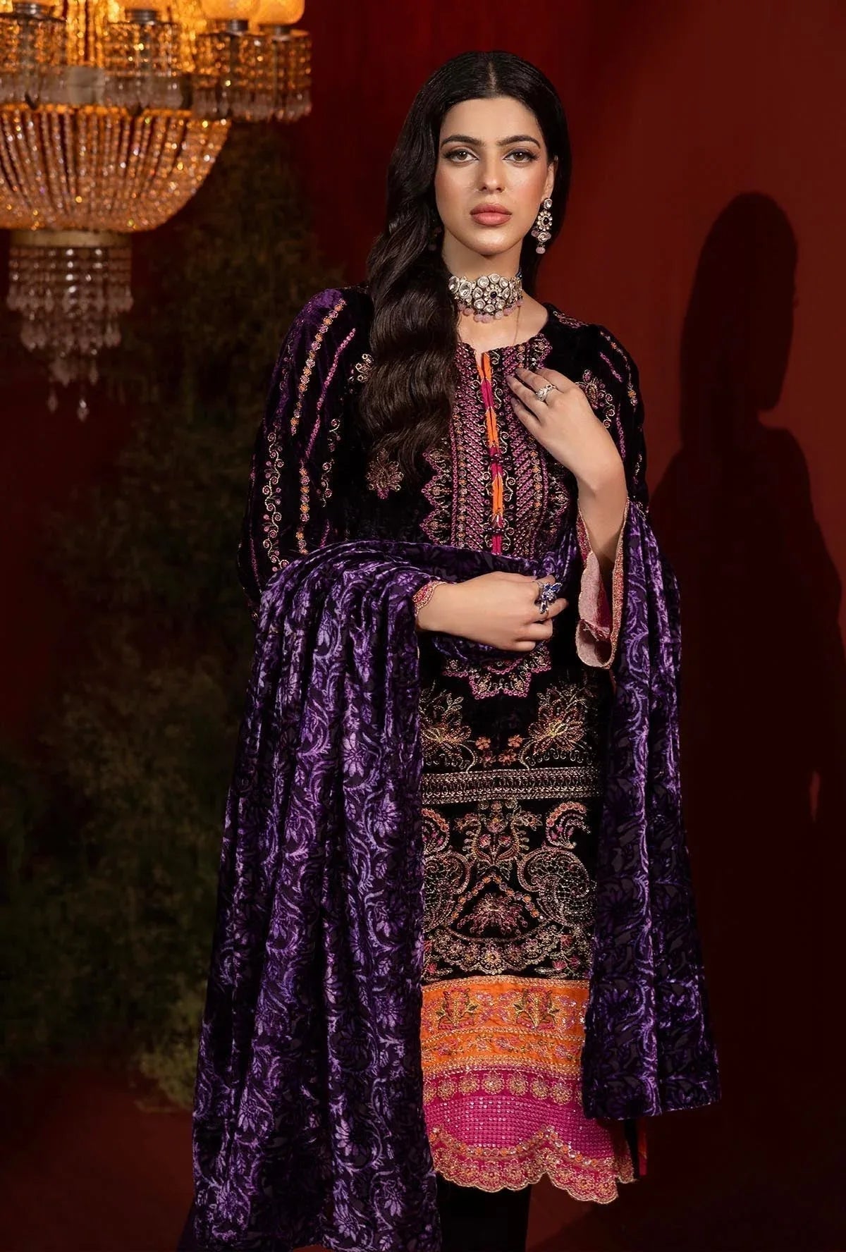 Adans Libas | Plachi Luxury Formals 24 | PLACHI 1414 - Rang-e-Khaas