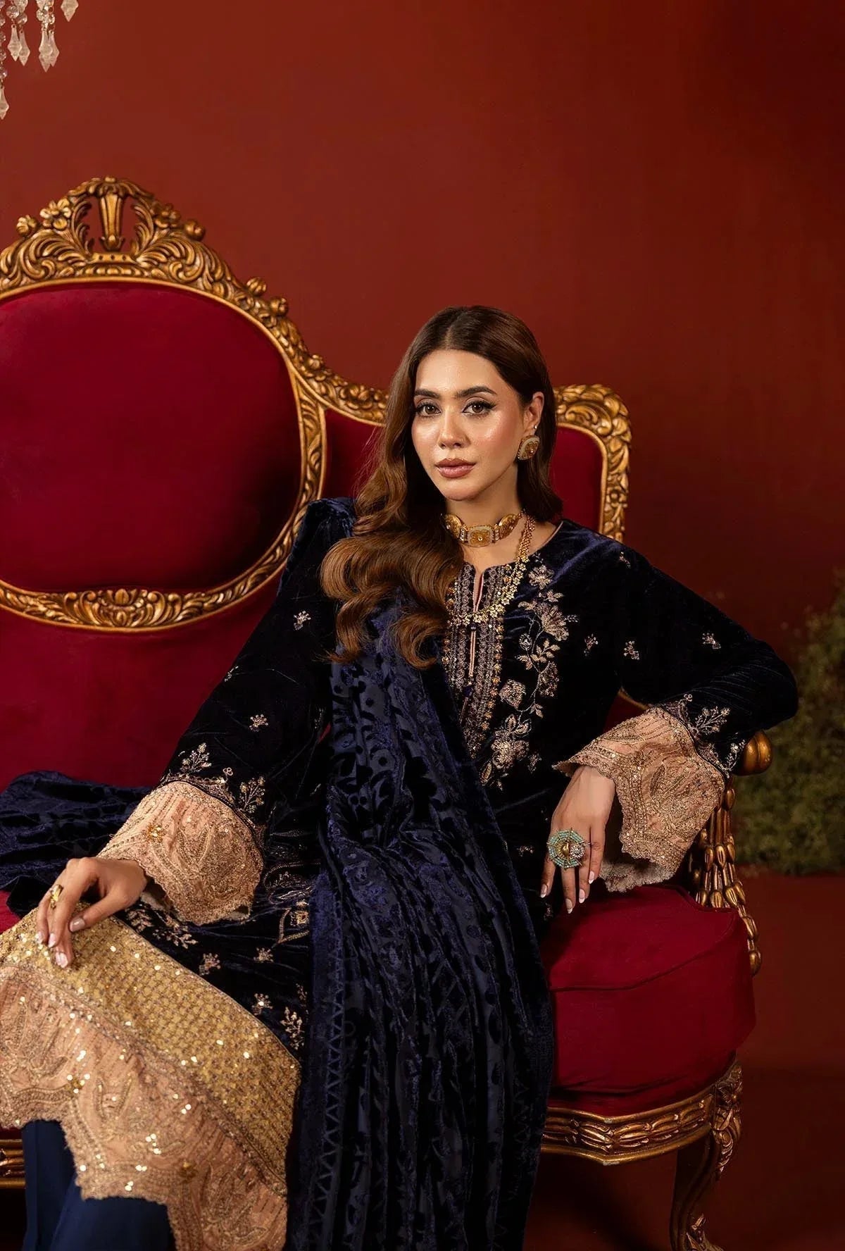 Adans Libas | Plachi Luxury Formals 24 | PLACHI 1415 - Rang-e-Khaas