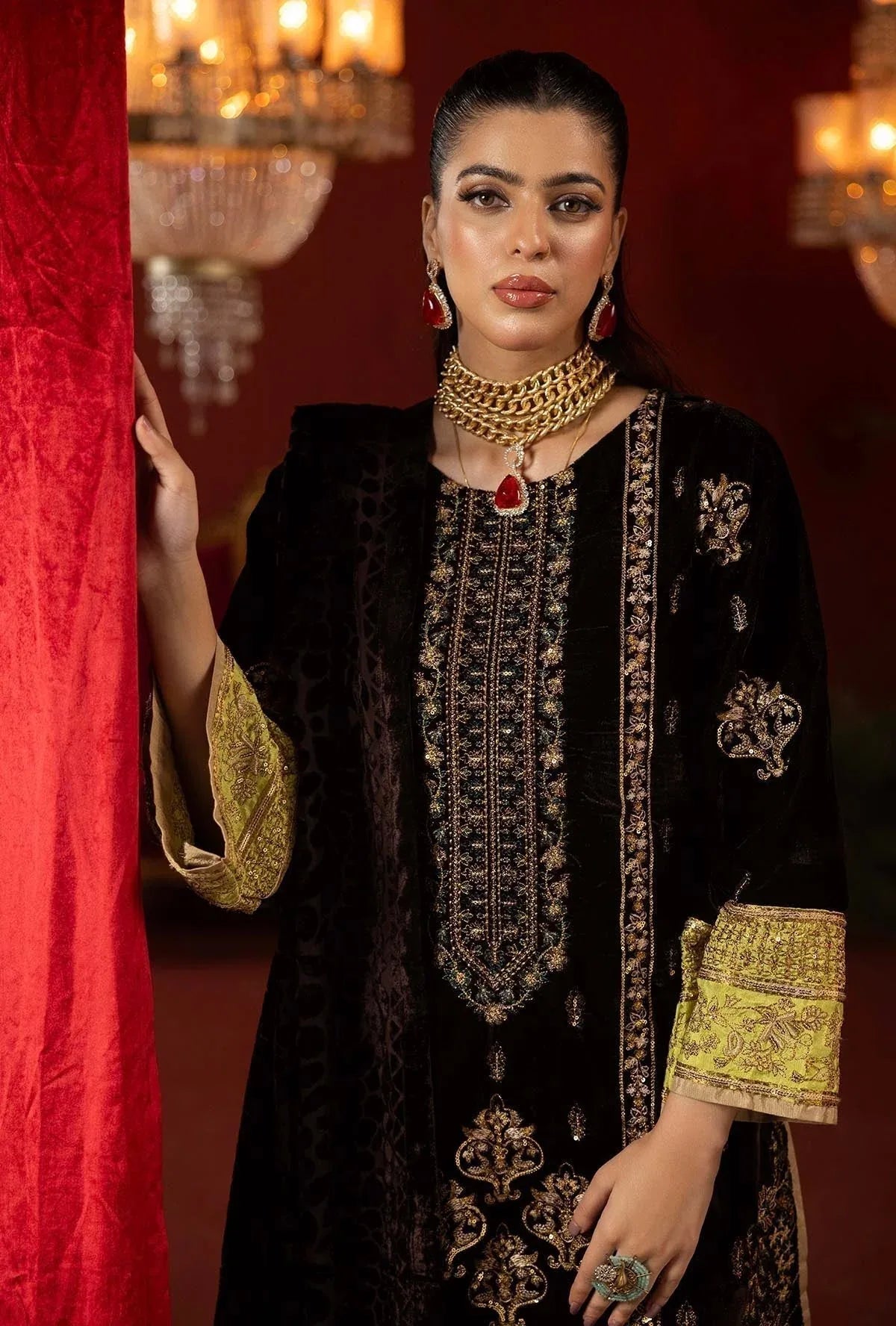 Adans Libas | Plachi Luxury Formals 24 | PLACHI 1416 - Rang-e-Khaas