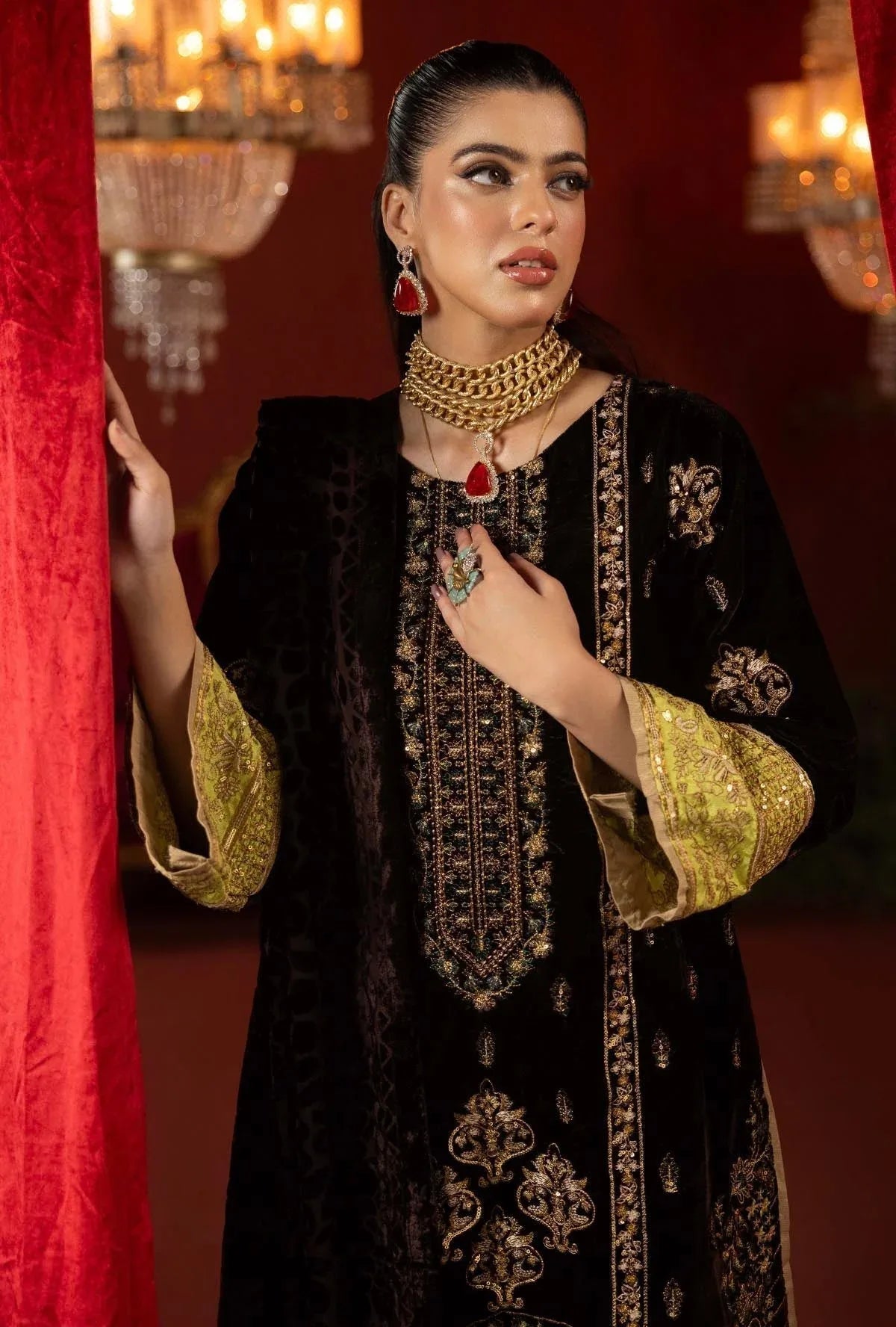Adans Libas | Plachi Luxury Formals 24 | PLACHI 1416 - Rang-e-Khaas