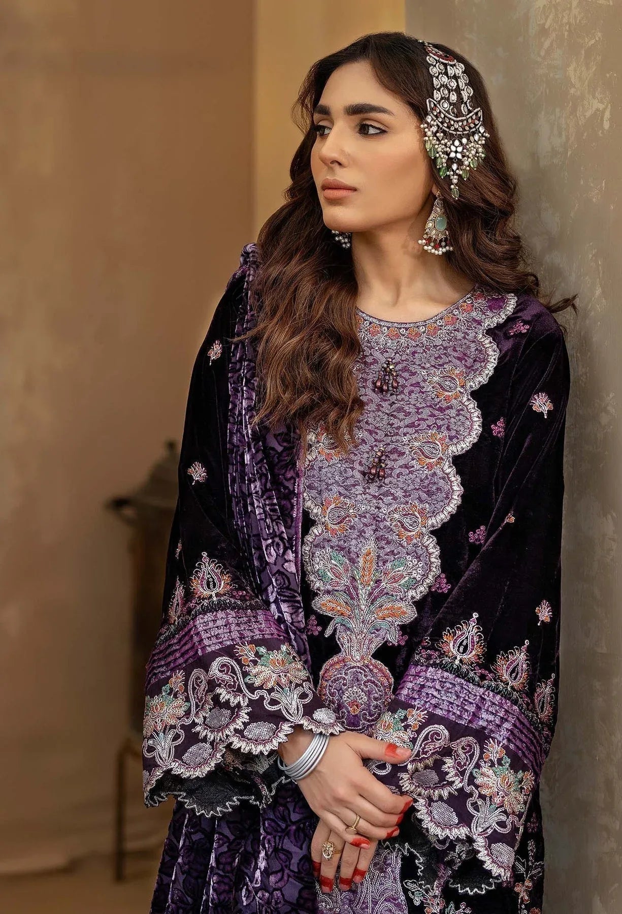 Adans Libas | Plachi Luxury Formals 24 | PLACHI 4443 - Rang-e-Khaas