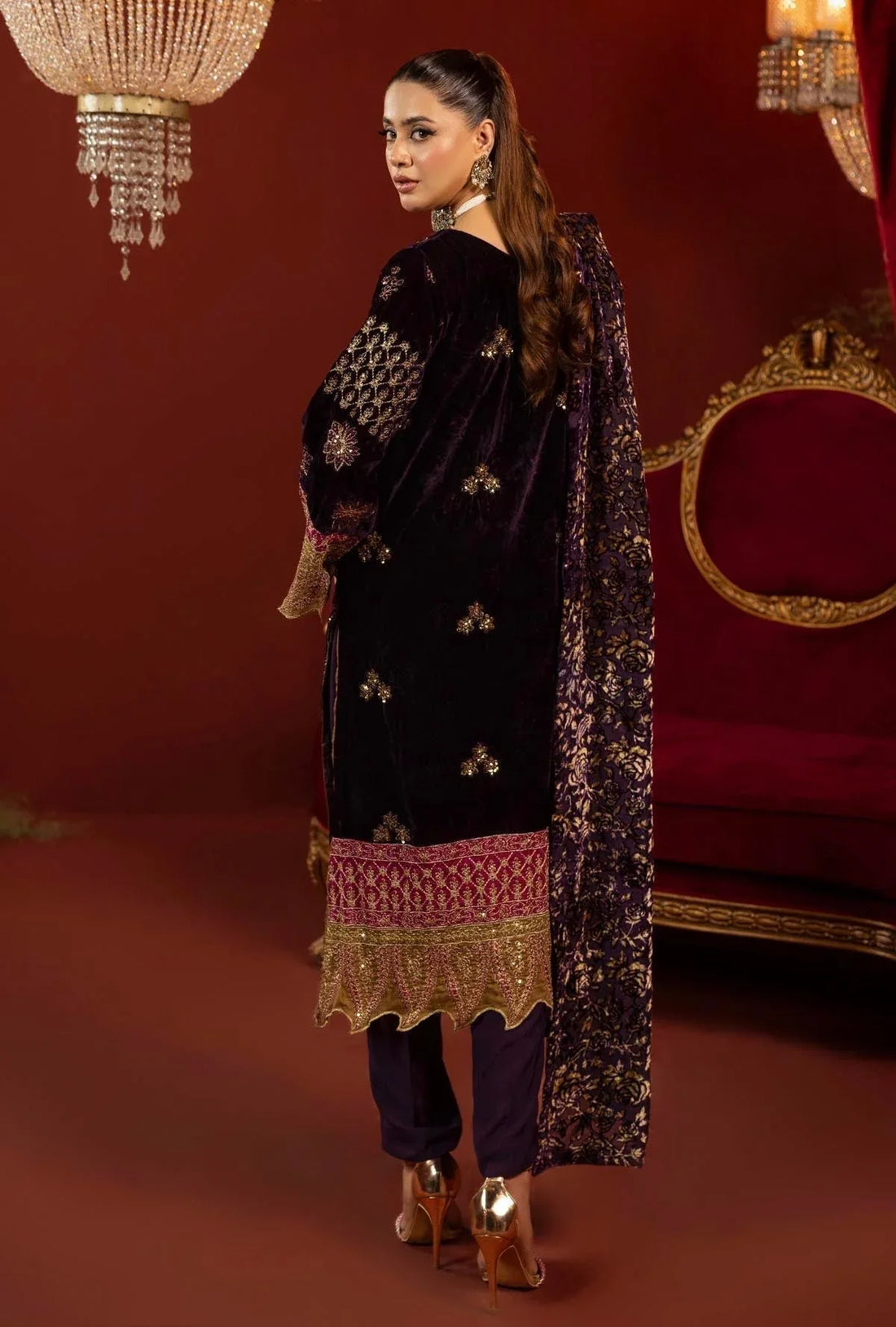 Adans Libas | Plachi Luxury Formals 24 | PLACHI 1417 - Rang-e-Khaas