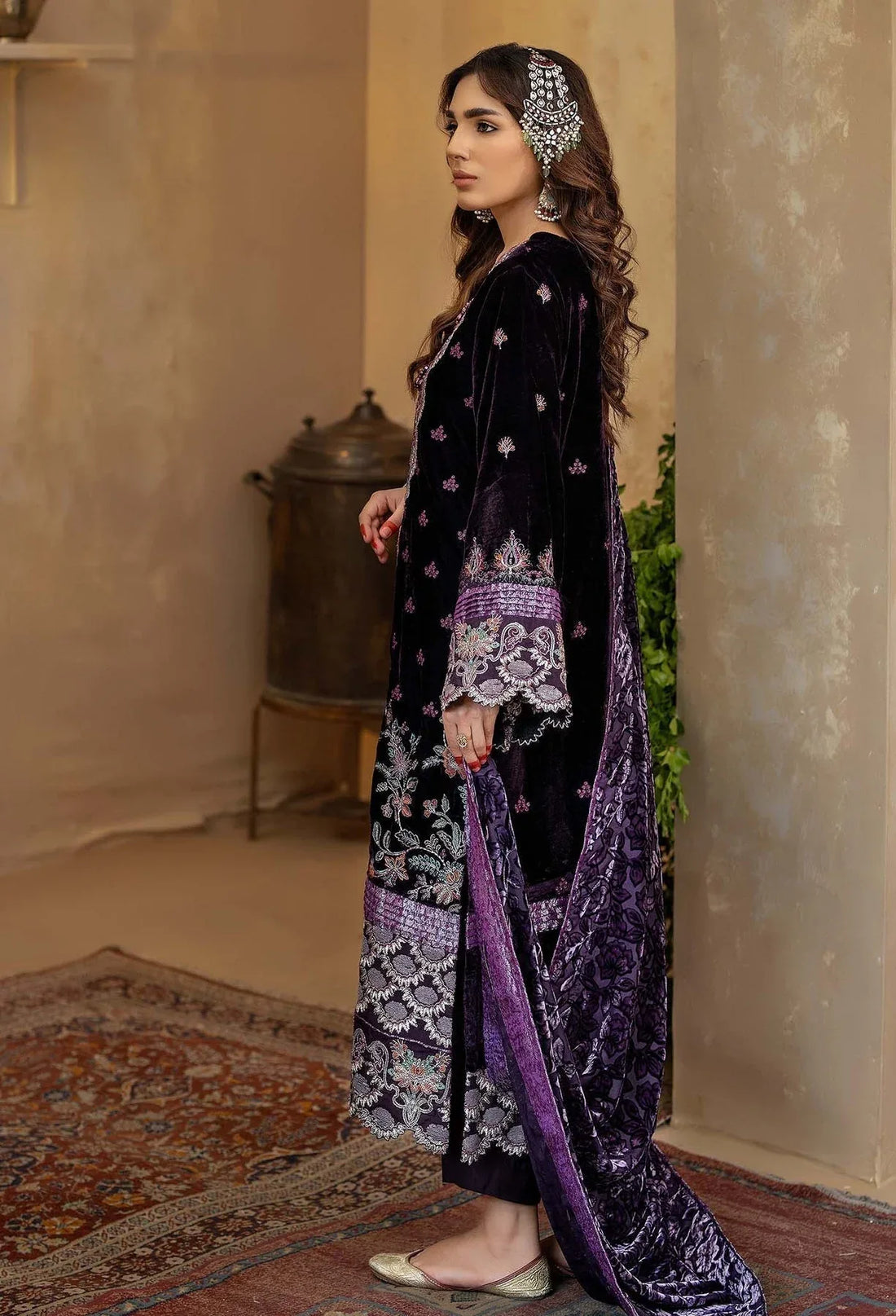 Adans Libas | Plachi Luxury Formals 24 | PLACHI 4443 - Rang-e-Khaas