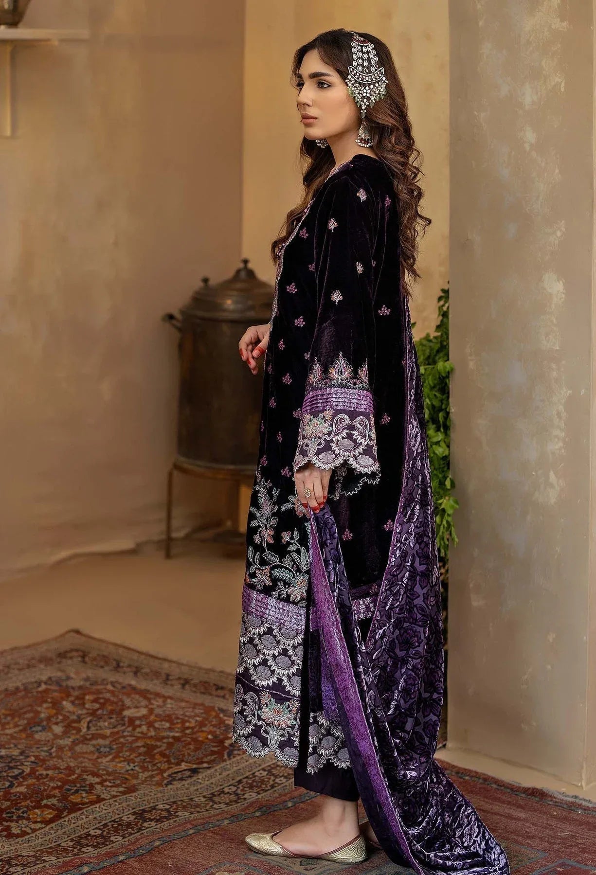 Adans Libas | Plachi Luxury Formals 24 | PLACHI 4443 - Rang-e-Khaas