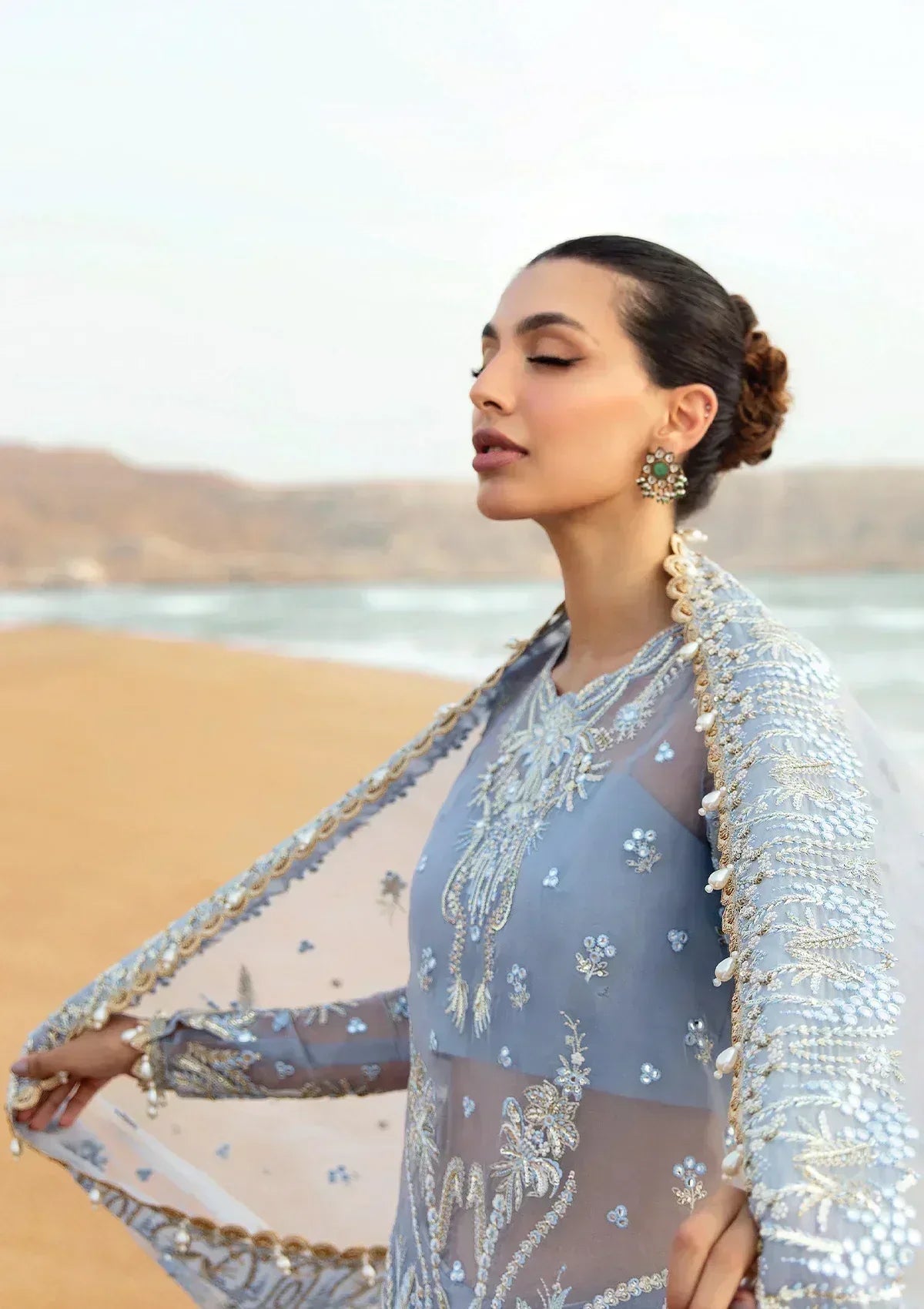 Afrozeh | Dastangoi Wedding Formal'24 | AWE-01 NASHMIA - Rang-e-Khaas