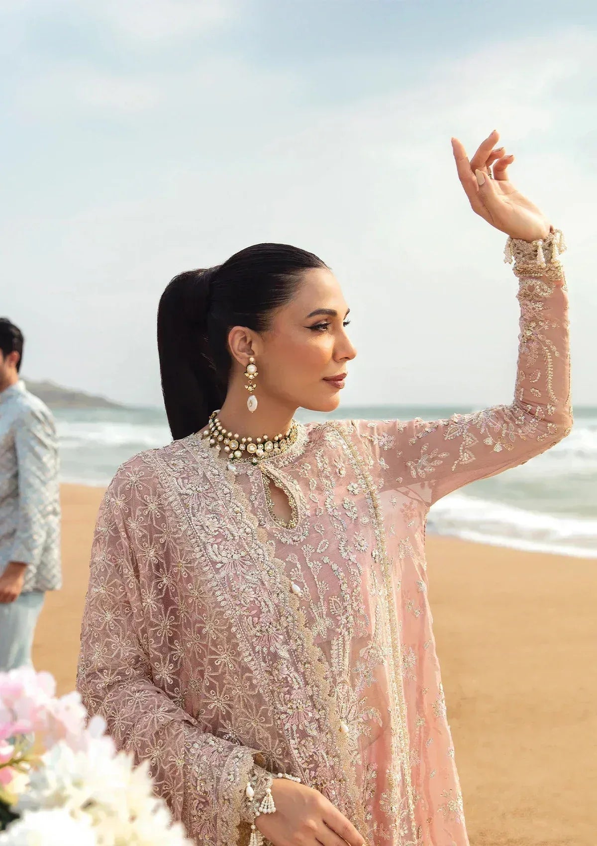 Afrozeh | Dastangoi Wedding Formal'24 | AWE-03 SHAZMA - Rang-e-Khaas