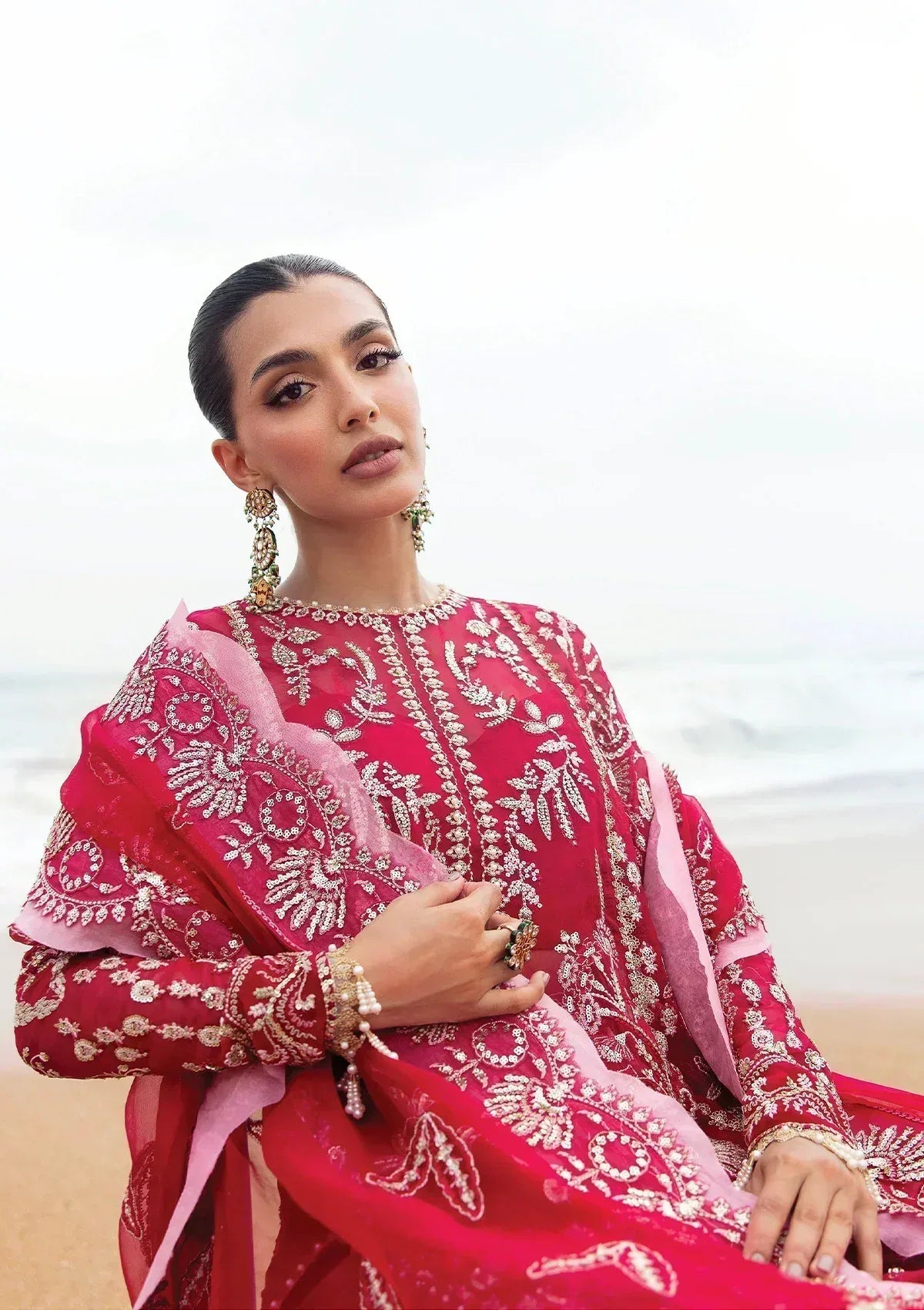 Afrozeh | Dastangoi Wedding Formal'24 | AWE-04 NAGEEN - Rang-e-Khaas