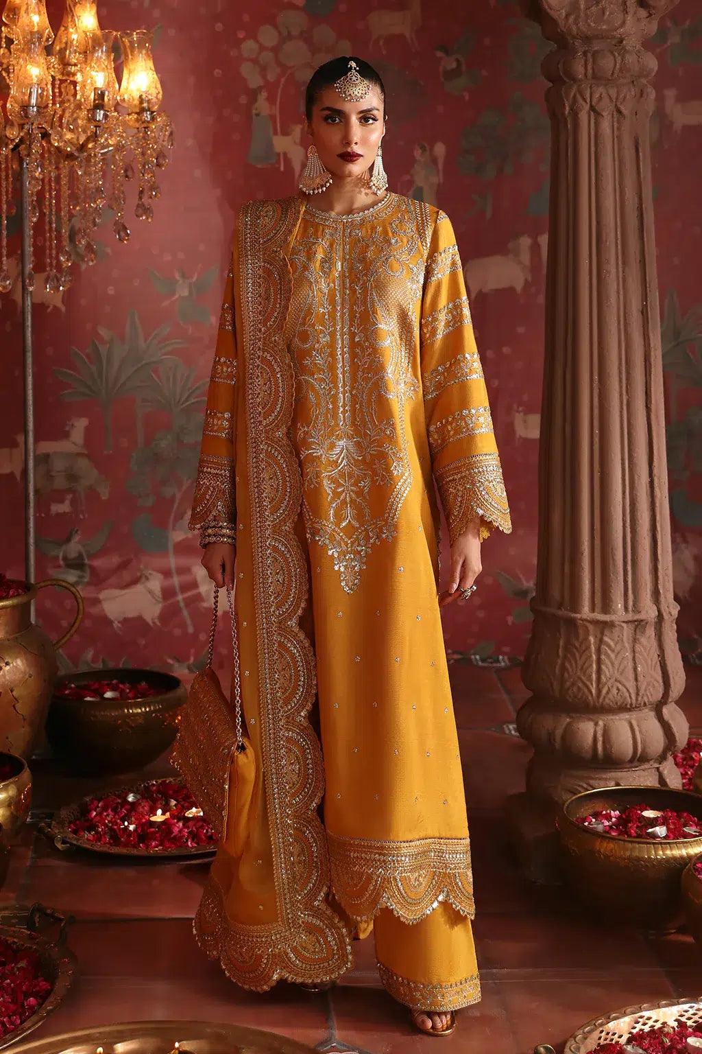 Afrozeh | Divani Silk Edit 23 | Shama - Rang-e-Khaas