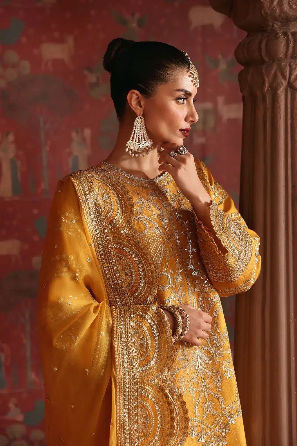 Afrozeh | Divani Silk Edit 23 | Shama - Rang-e-Khaas