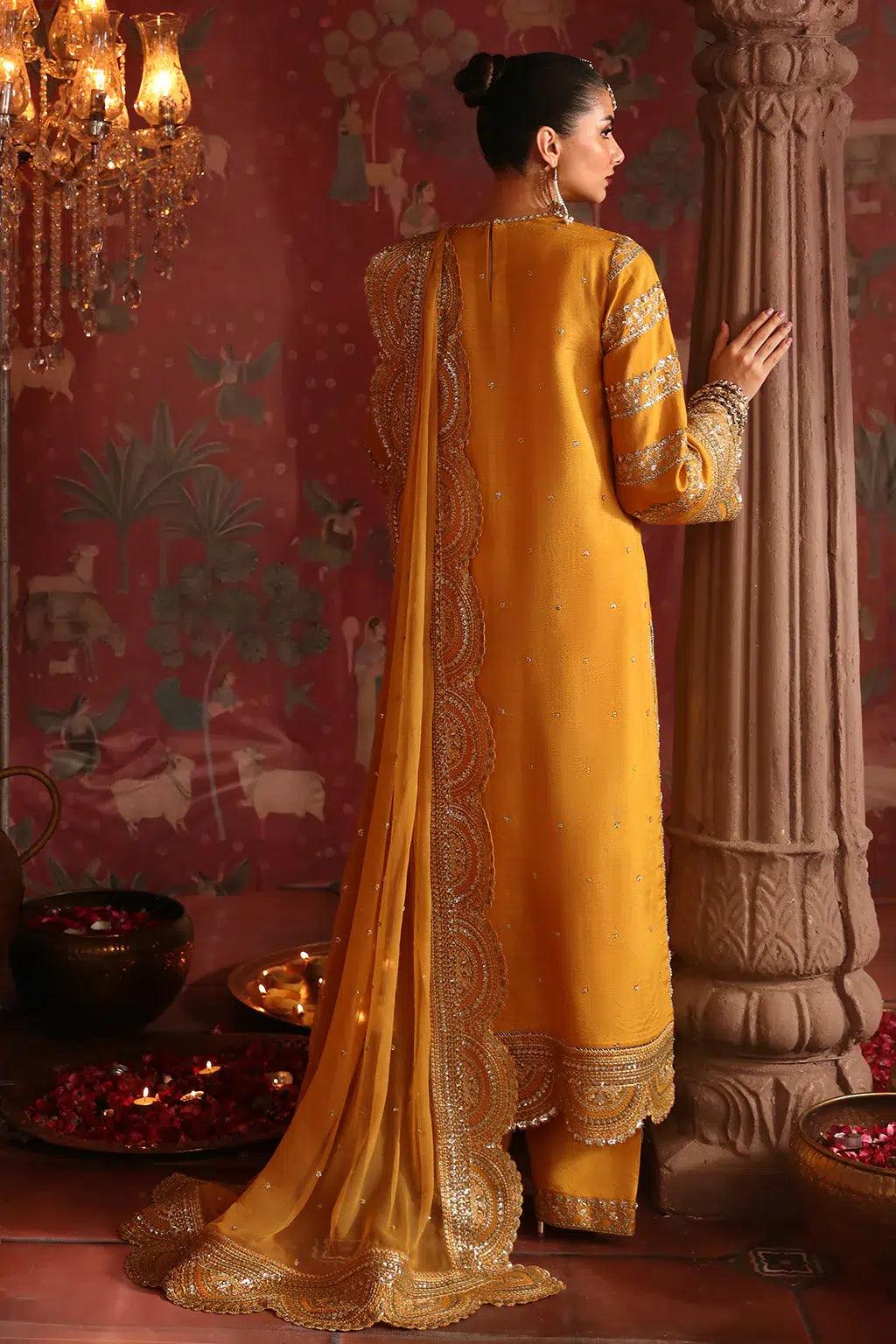 Afrozeh | Divani Silk Edit 23 | Shama - Rang-e-Khaas