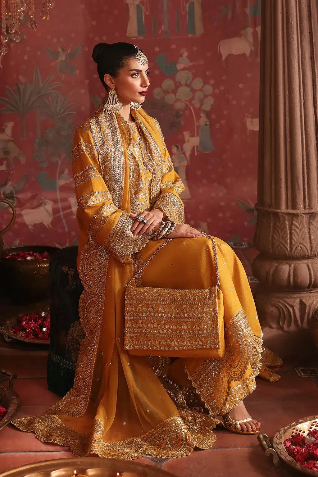 Afrozeh | Divani Silk Edit 23 | Shama - Rang-e-Khaas