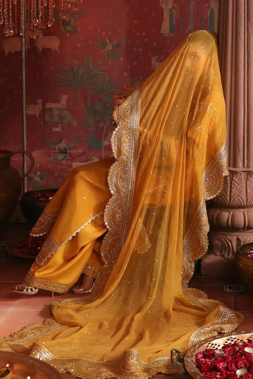 Afrozeh | Divani Silk Edit 23 | Shama - Rang-e-Khaas