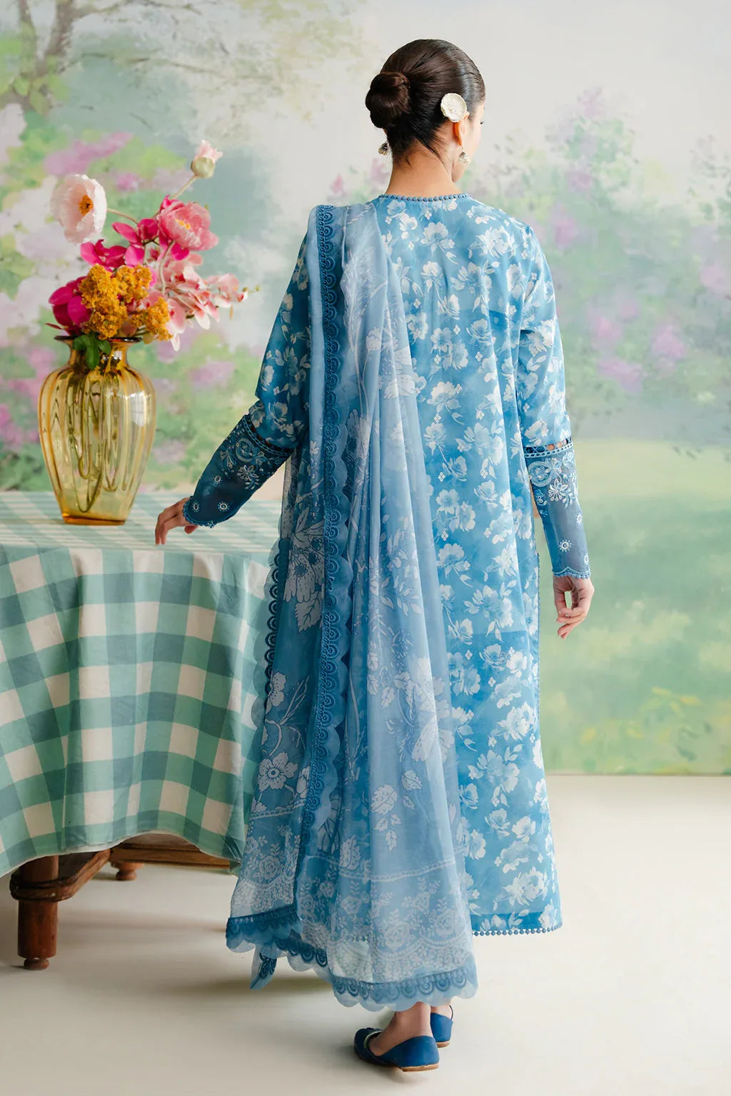 Afrozeh | The Floral Charm | Nigella - Rang-e-Khaas