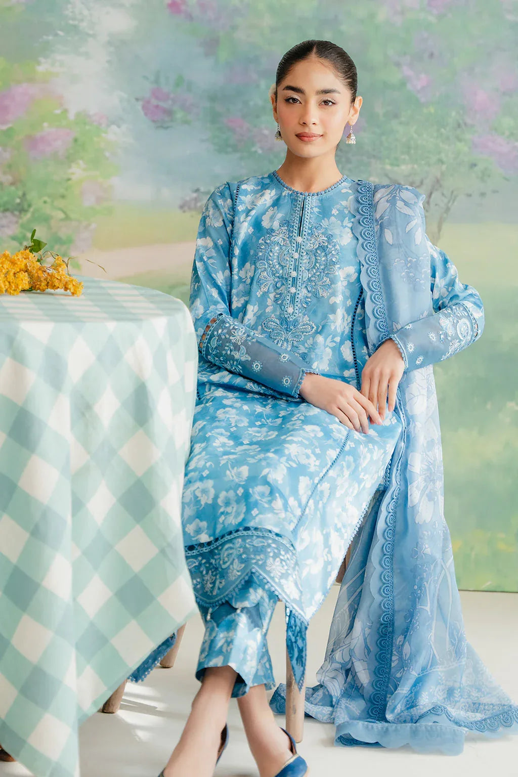 Afrozeh | The Floral Charm | Nigella - Rang-e-Khaas