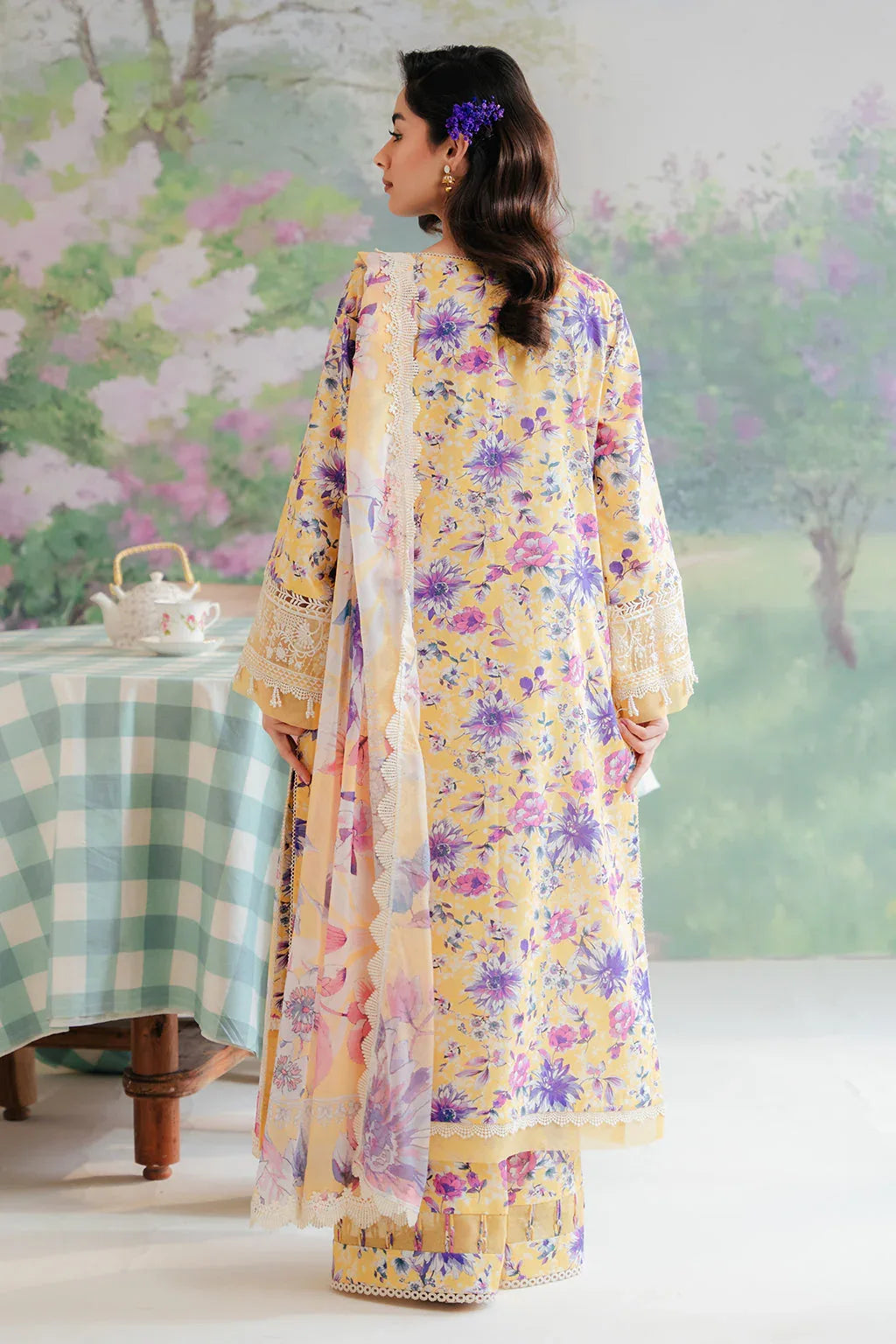 Afrozeh | The Floral Charm | Tuscany - Rang-e-Khaas