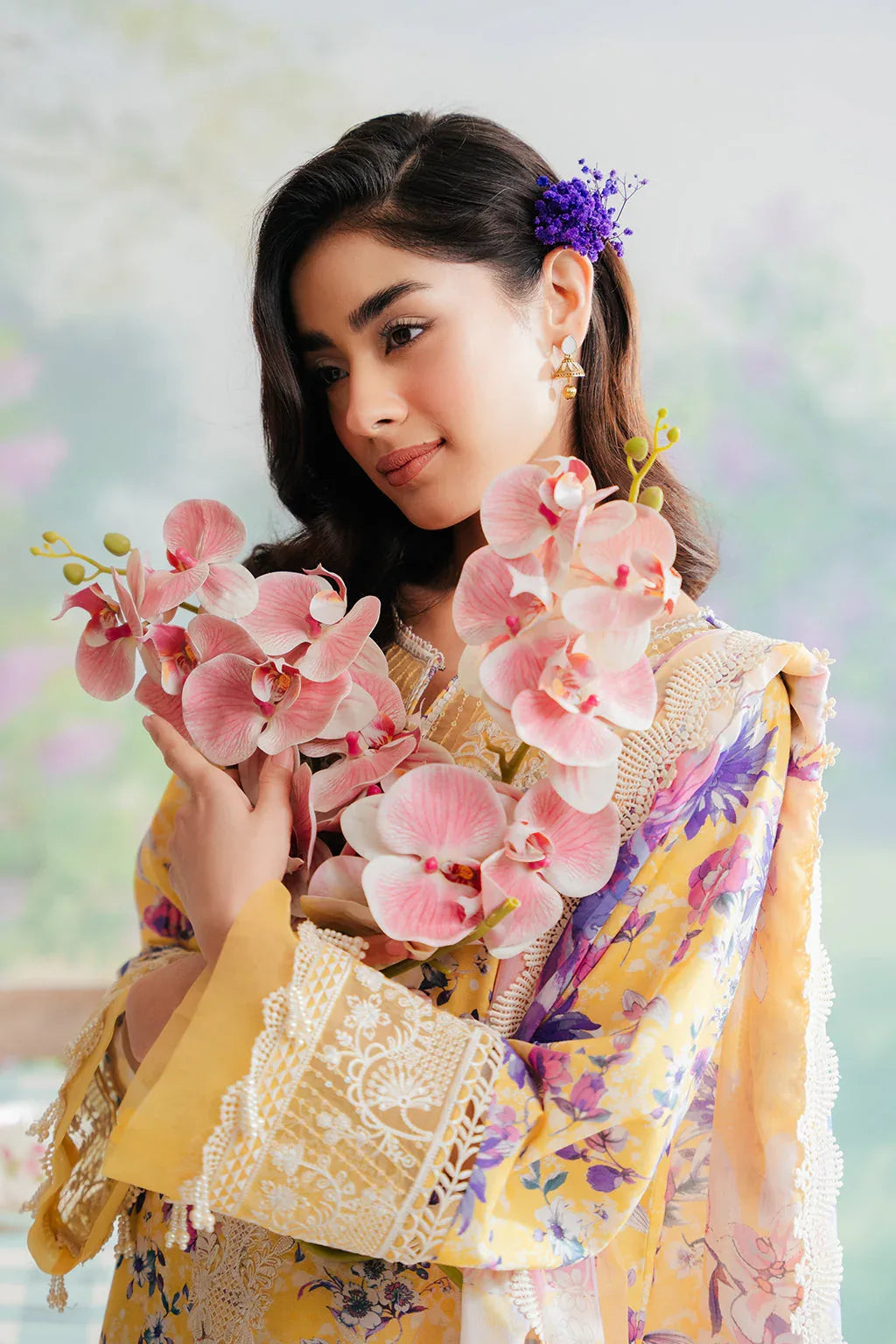 Afrozeh | The Floral Charm | Tuscany - Rang-e-Khaas