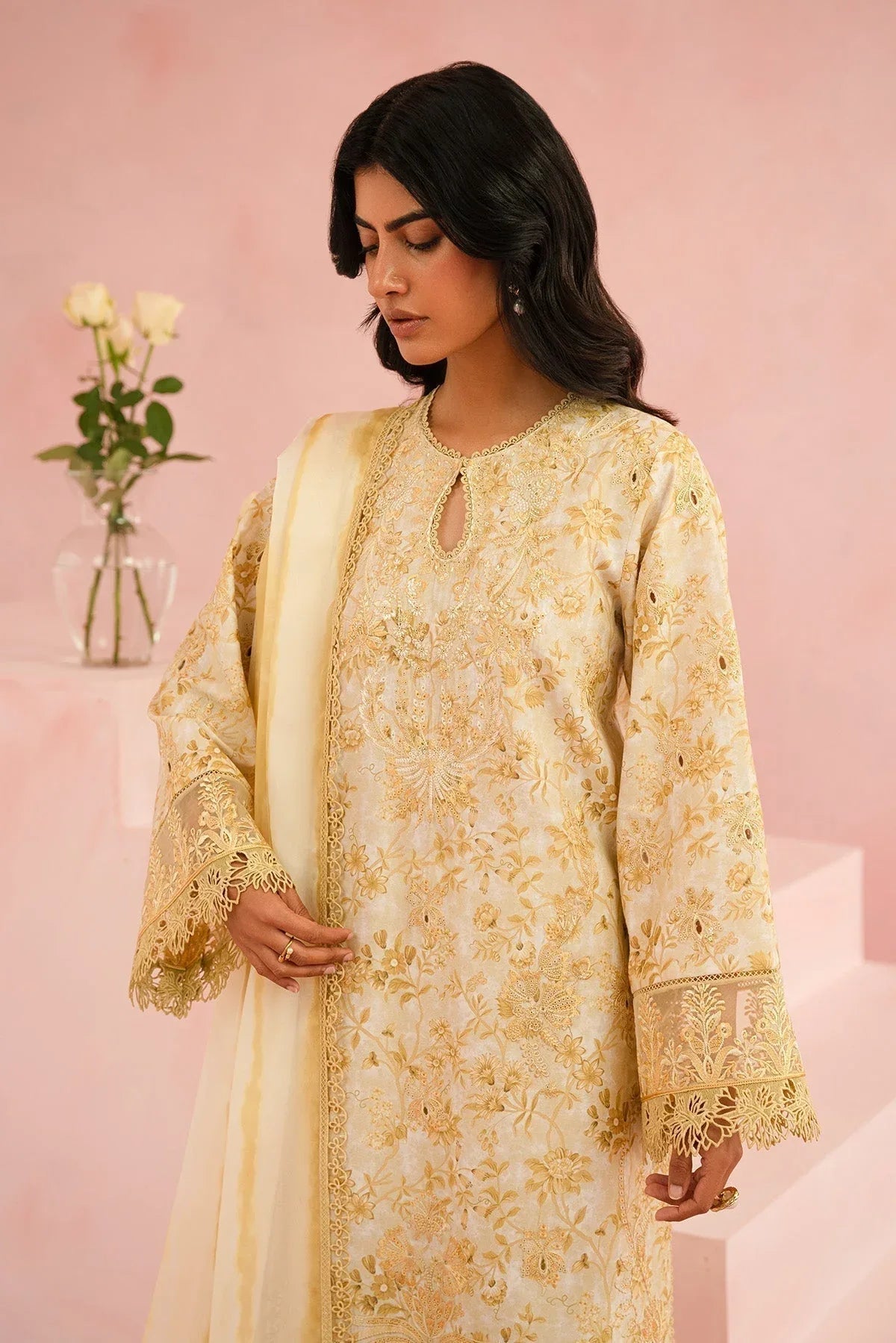 Afrozeh | Floral Charm 25 | Arbor - Rang-e-Khaas