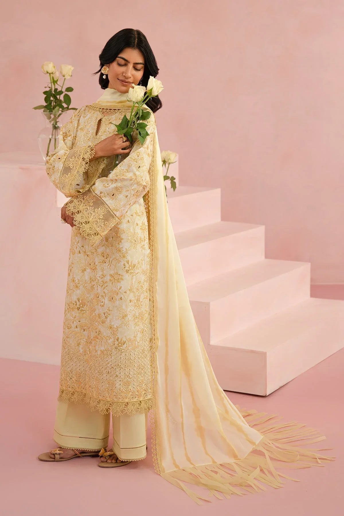 Afrozeh | Floral Charm 25 | Arbor - Rang-e-Khaas