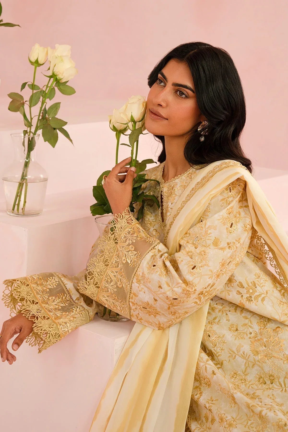 Afrozeh | Floral Charm 25 | Arbor - Rang-e-Khaas