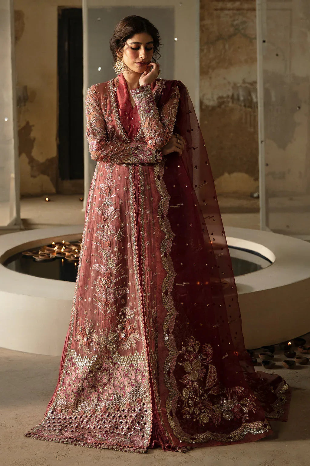 Afrozeh | Hayat Wedding Formals 24 | Mehreen - Rang-e-Khaas