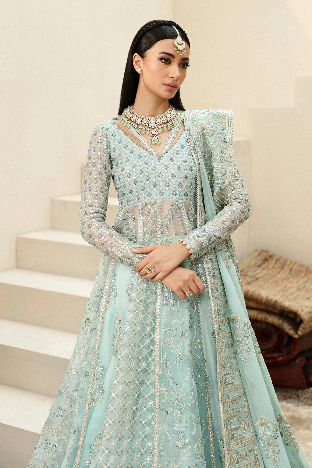Afrozeh | Shehnai Wedding Formals 24 | Tazmeen - Rang-e-Khaas