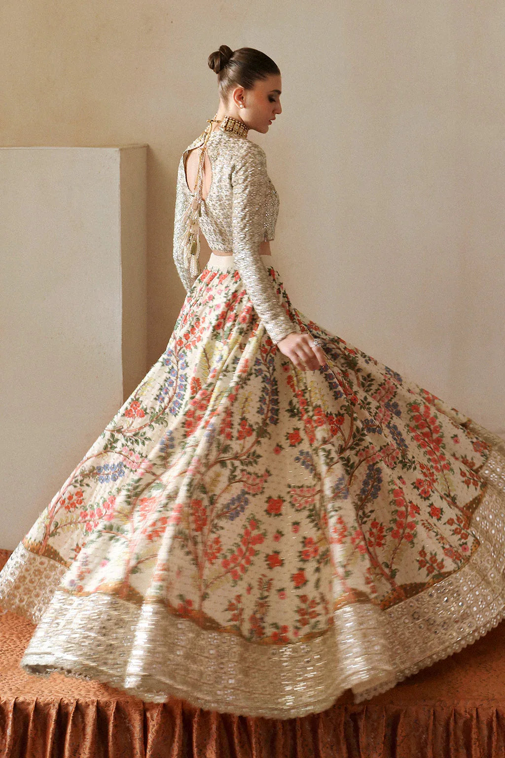 Afrozeh | Shehnai Wedding Formals 24 | Gulnar - Rang-e-Khaas