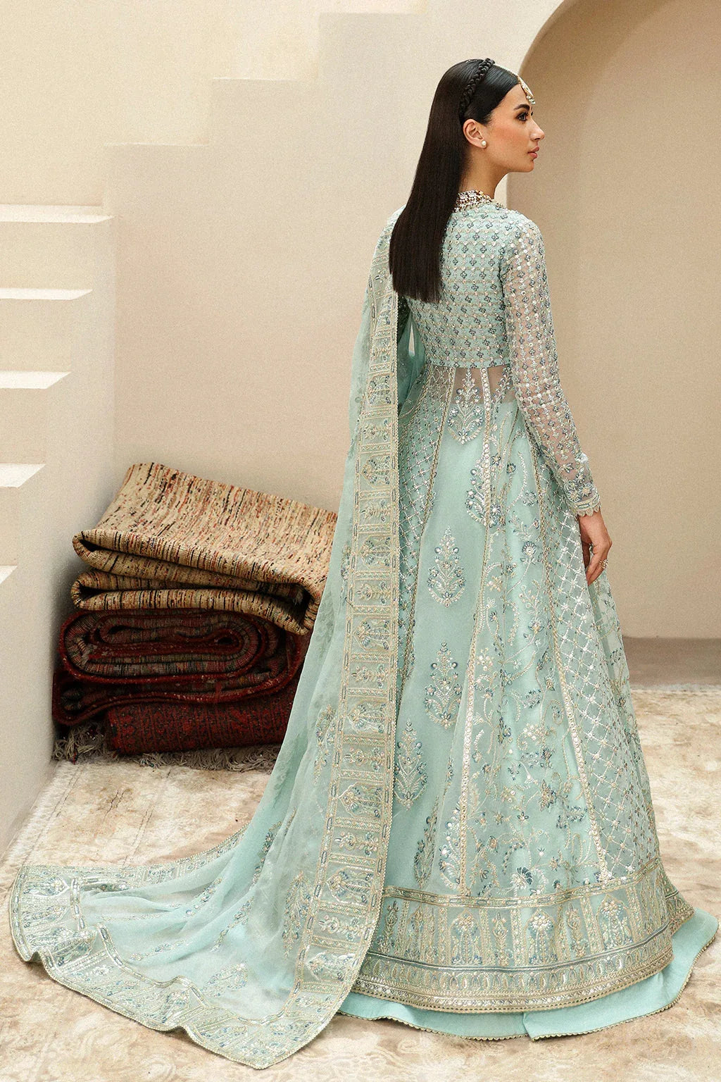 Afrozeh | Shehnai Wedding Formals 24 | Tazmeen - Rang-e-Khaas