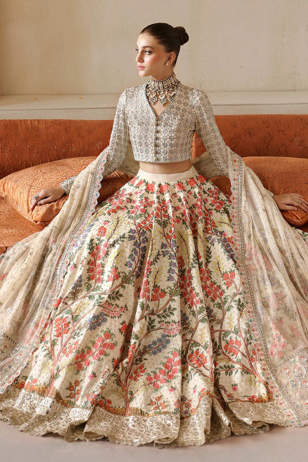 Afrozeh | Shehnai Wedding Formals 24 | Gulnar - Rang-e-Khaas