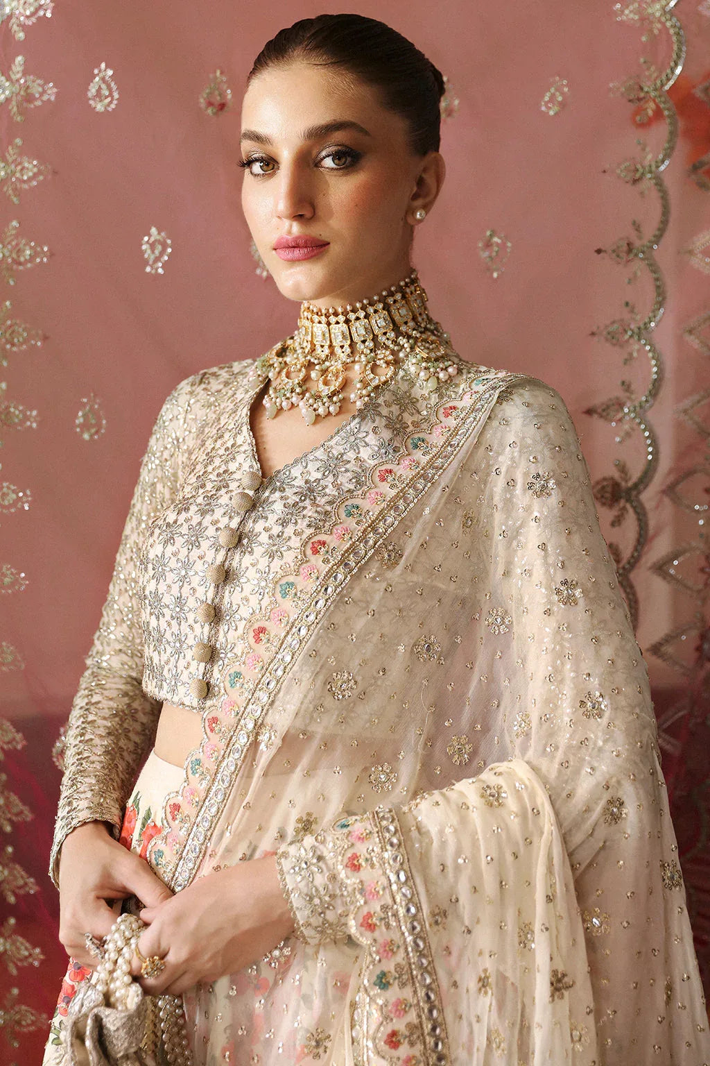 Afrozeh | Shehnai Wedding Formals 24 | Gulnar - Rang-e-Khaas