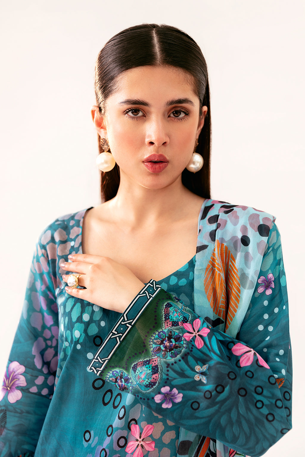 Afsanah | Ready to Wear |  Fresh Teal AP-09