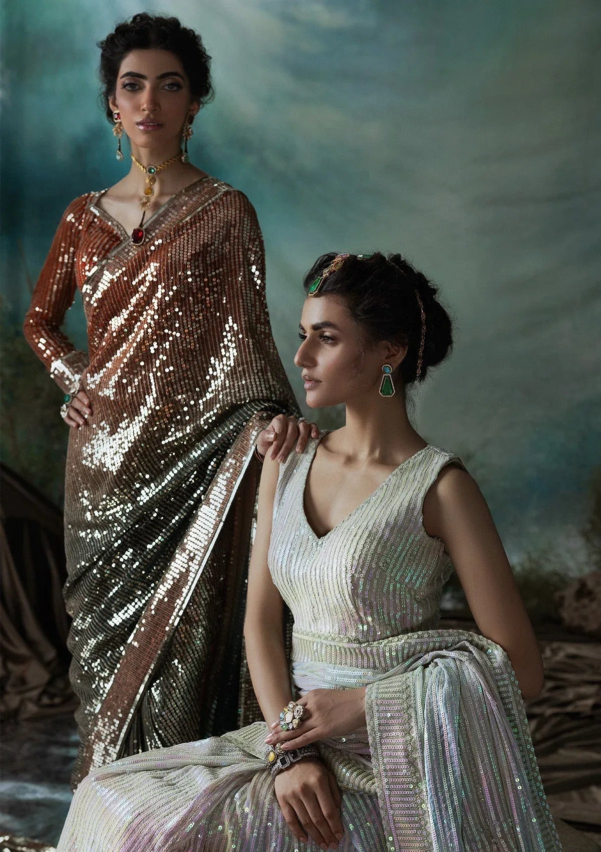 Aik Atelier | Sari Edit 2024 | SARI EDIT '24 VOL. 1 - LOOK 02 - Rang-e-Khaas