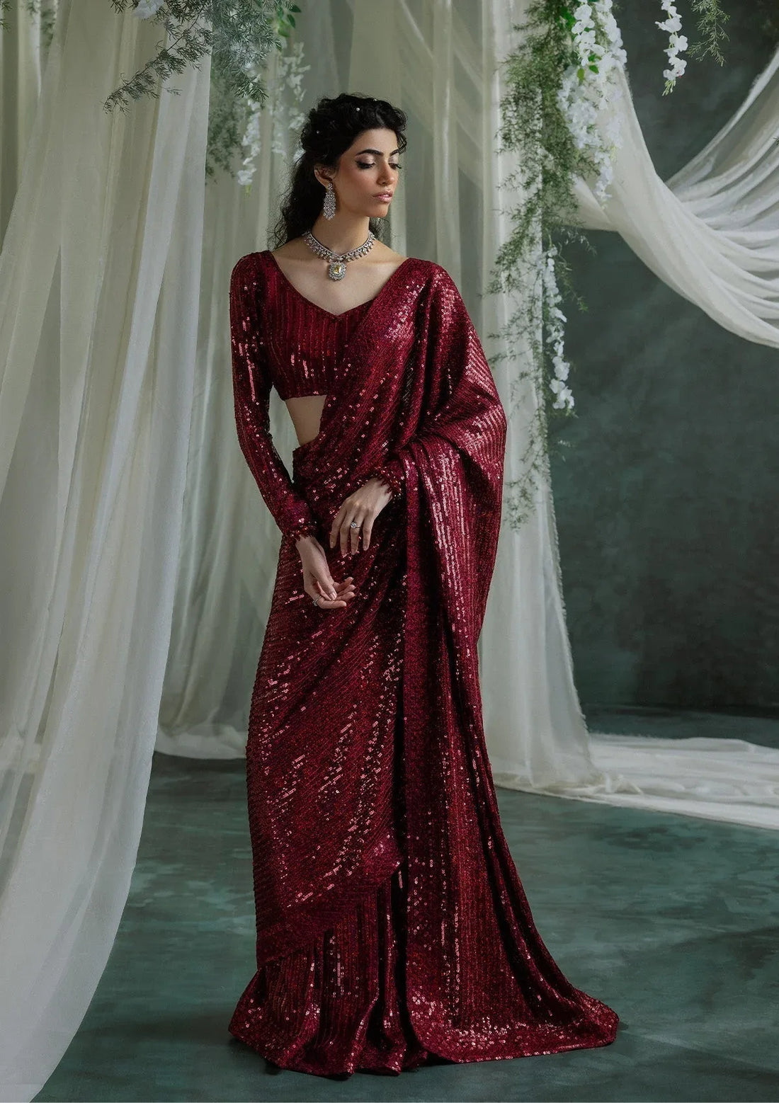 Aik Atelier | Sari Edit 2024 | SARI EDIT '24 VOL. 1 - LOOK 03 - Rang-e-Khaas