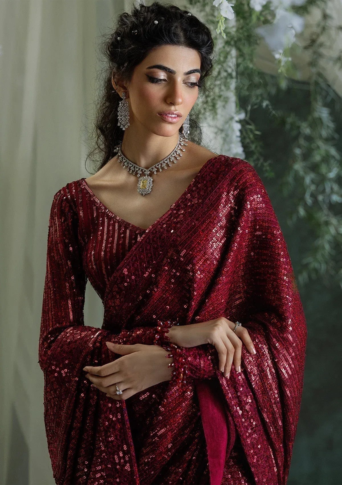 Aik Atelier | Sari Edit 2024 | SARI EDIT '24 VOL. 1 - LOOK 03 - Rang-e-Khaas