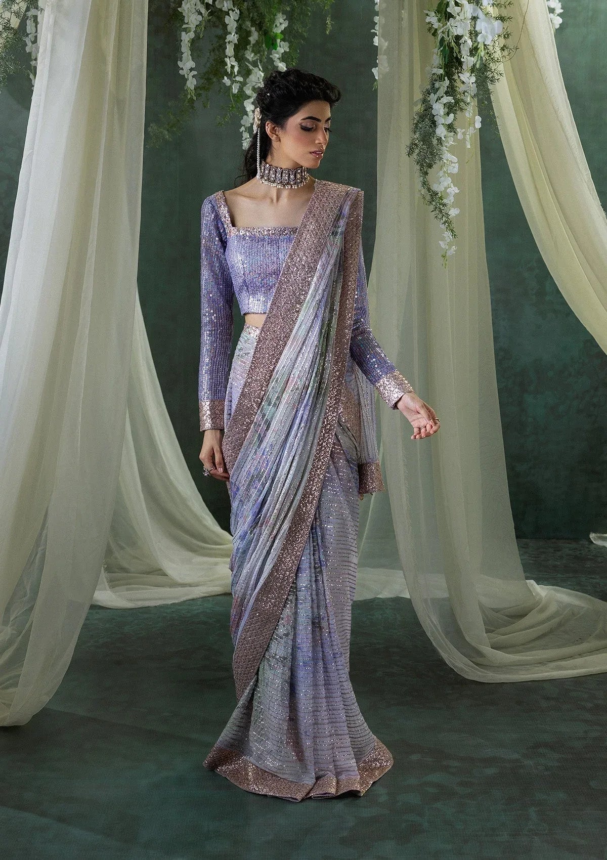 Aik Atelier | Sari Edit 2024 | SARI EDIT '24 VOL. 1 - LOOK 04 - Rang-e-Khaas