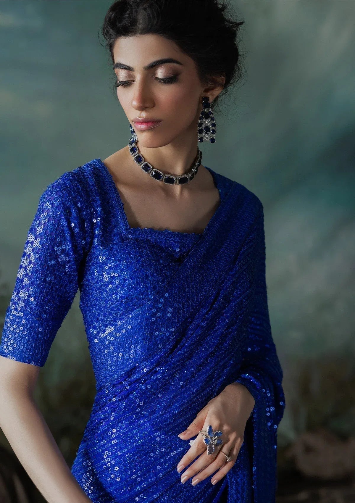 Aik Atelier | Sari Edit 2024 | SARI EDIT '24 VOL. 1 - LOOK 05 - Rang-e-Khaas